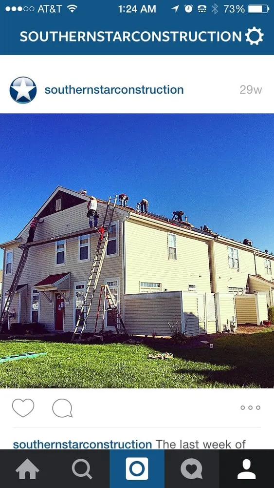 Slide of Southern Star Roofing