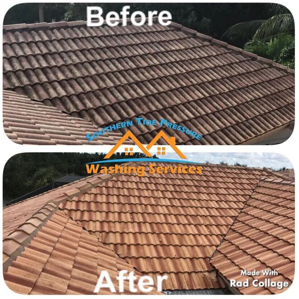 Slide of Southern Tide Pressure Washing Services