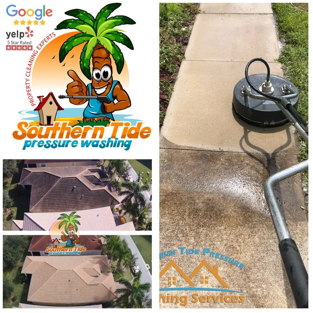 Slide of Southern Tide Pressure Washing Services