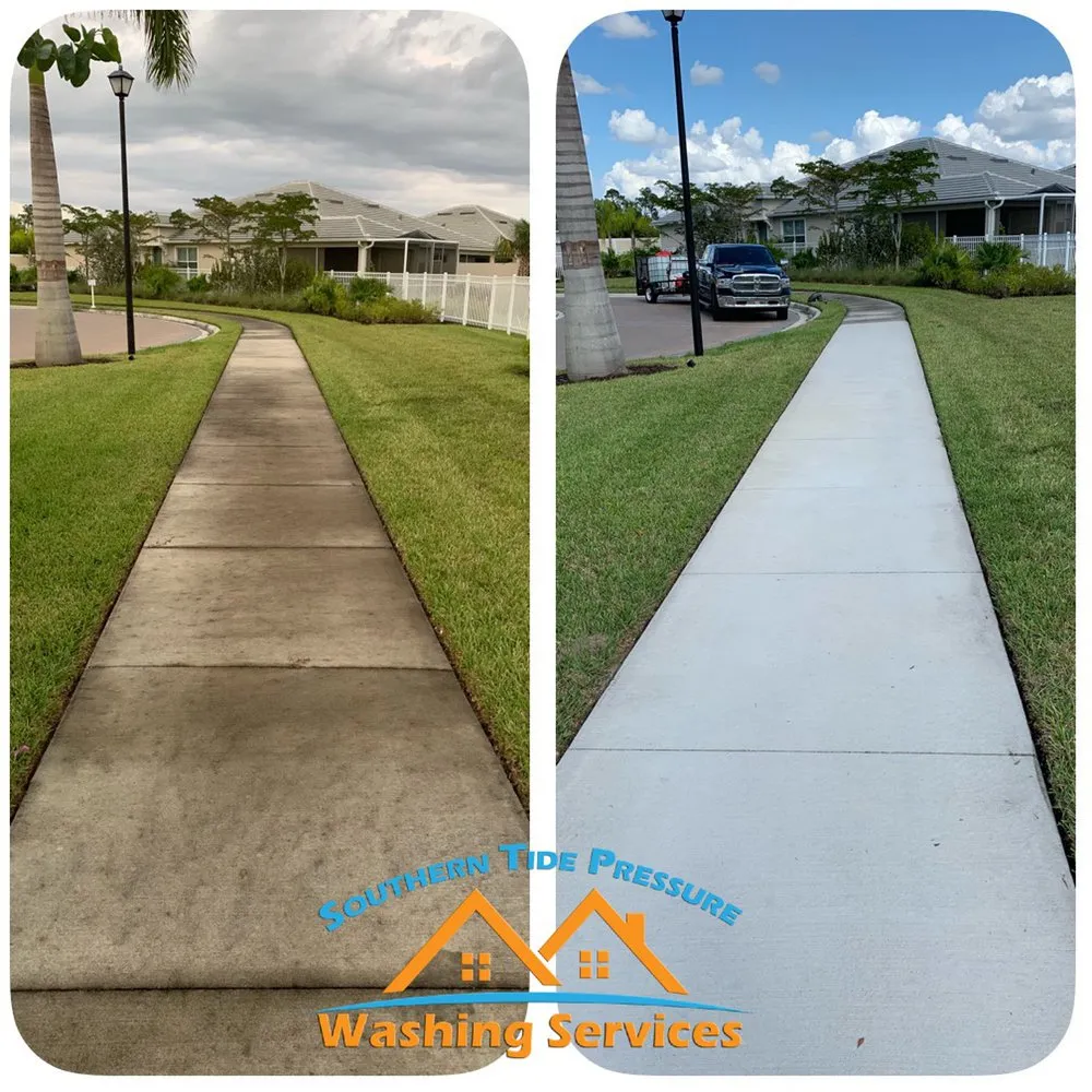 Slide of Southern Tide Pressure Washing Services