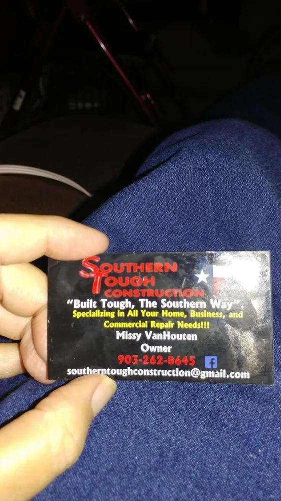 Slide of Southern Tough Construction