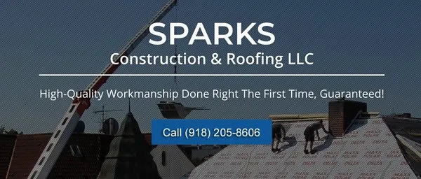 Sparks Roofing and Construction Logo