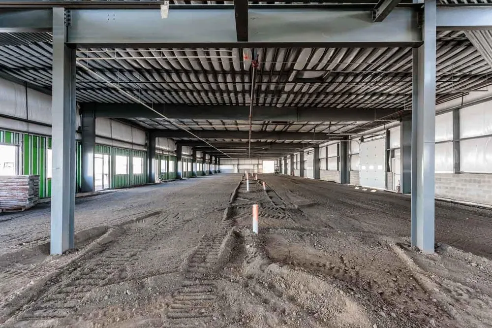 Slide of Spartacus Construction