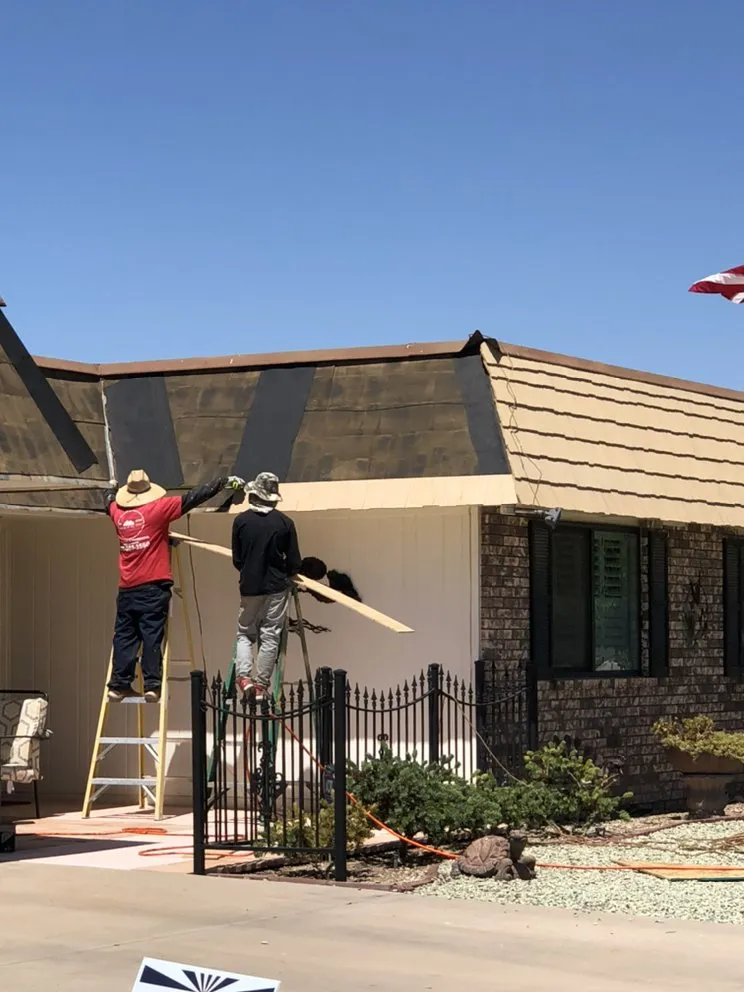 Slide of Spartan Roofing