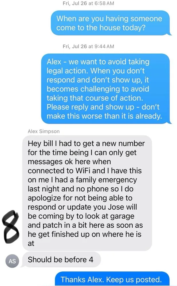 Slide of Spartan Roofing