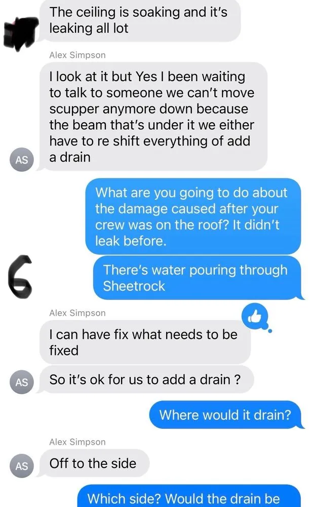 Slide of Spartan Roofing