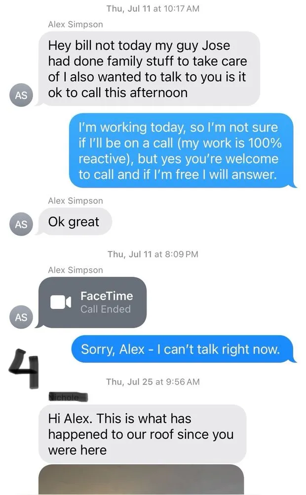 Slide of Spartan Roofing