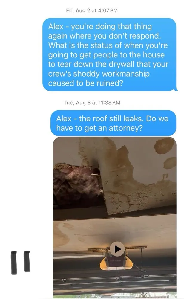 Slide of Spartan Roofing