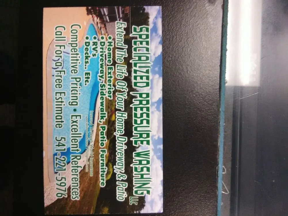 Slide of Specialized Roof Care