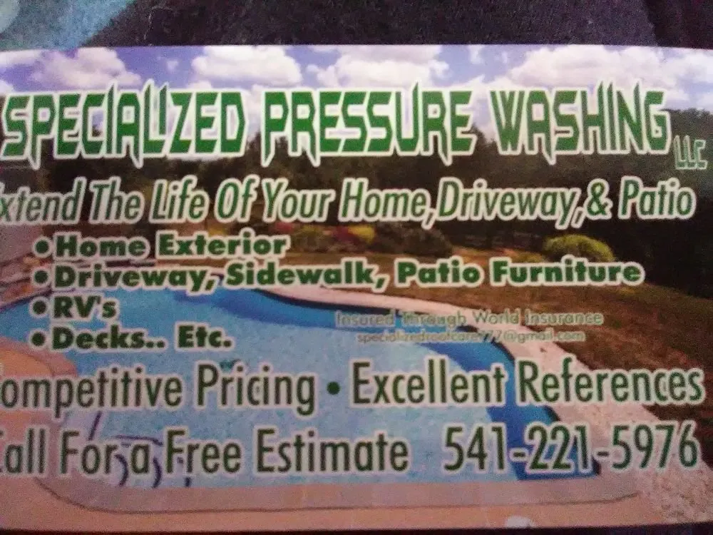 Slide of Specialized Roof Care