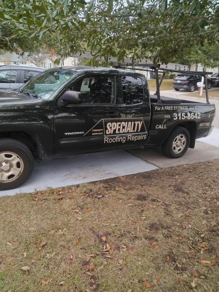 Slide of Specialty Roofing Repairs