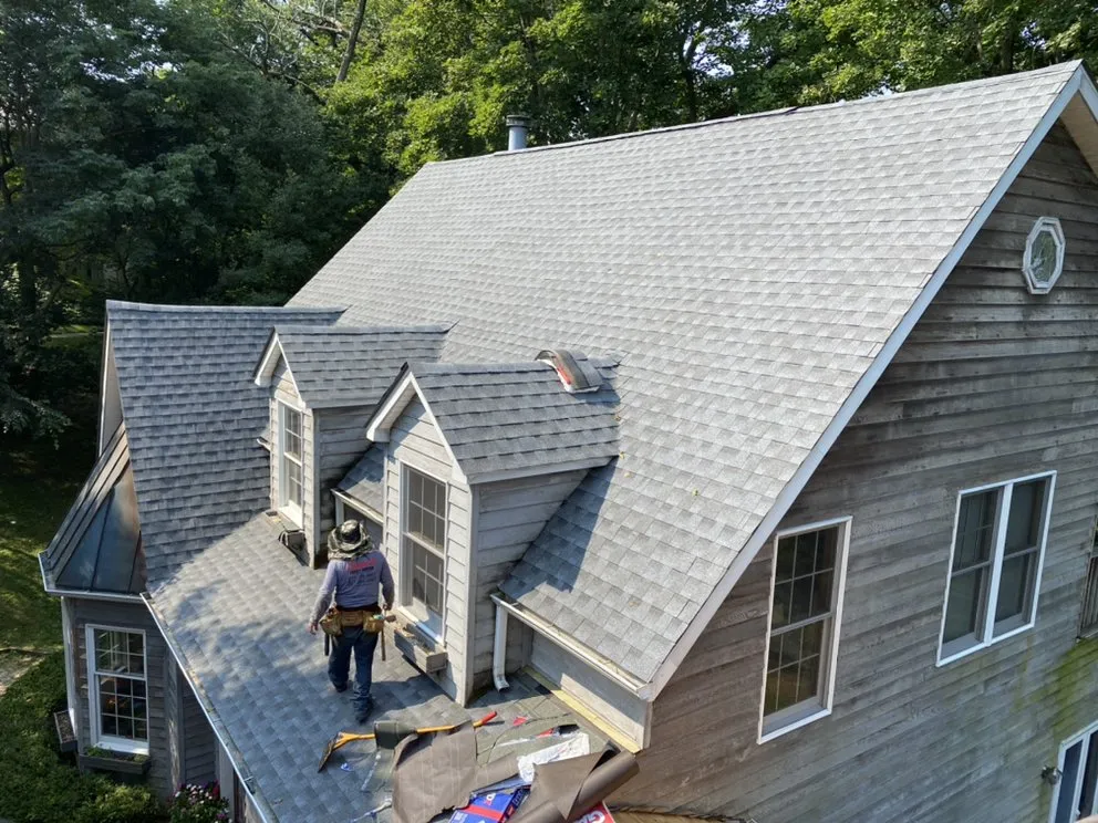 Slide of Spennato family Roofing