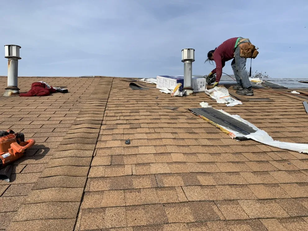 Slide of Spennato family Roofing