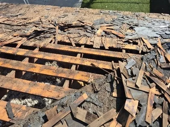 Slide of Spikes Roofing
