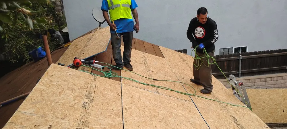 Slide of Spikes Roofing