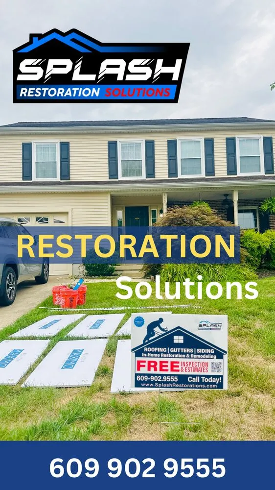 Slide of Splash Restoration Solutions