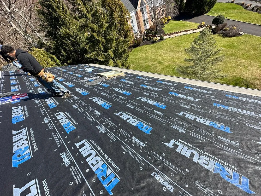 Licensed flat roof repair experts serving Pine Brook, NJ - Splendid Roofing and Chimney