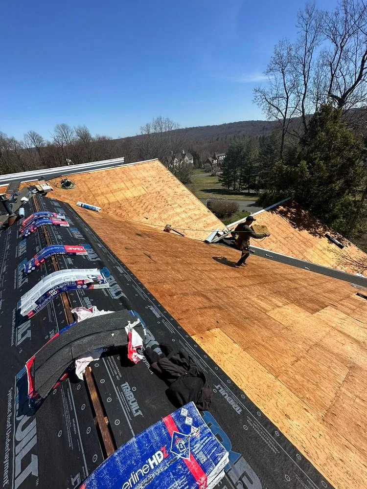 Trusted roof installation for homes in Pine Brook, NJ by Splendid Roofing and Chimney