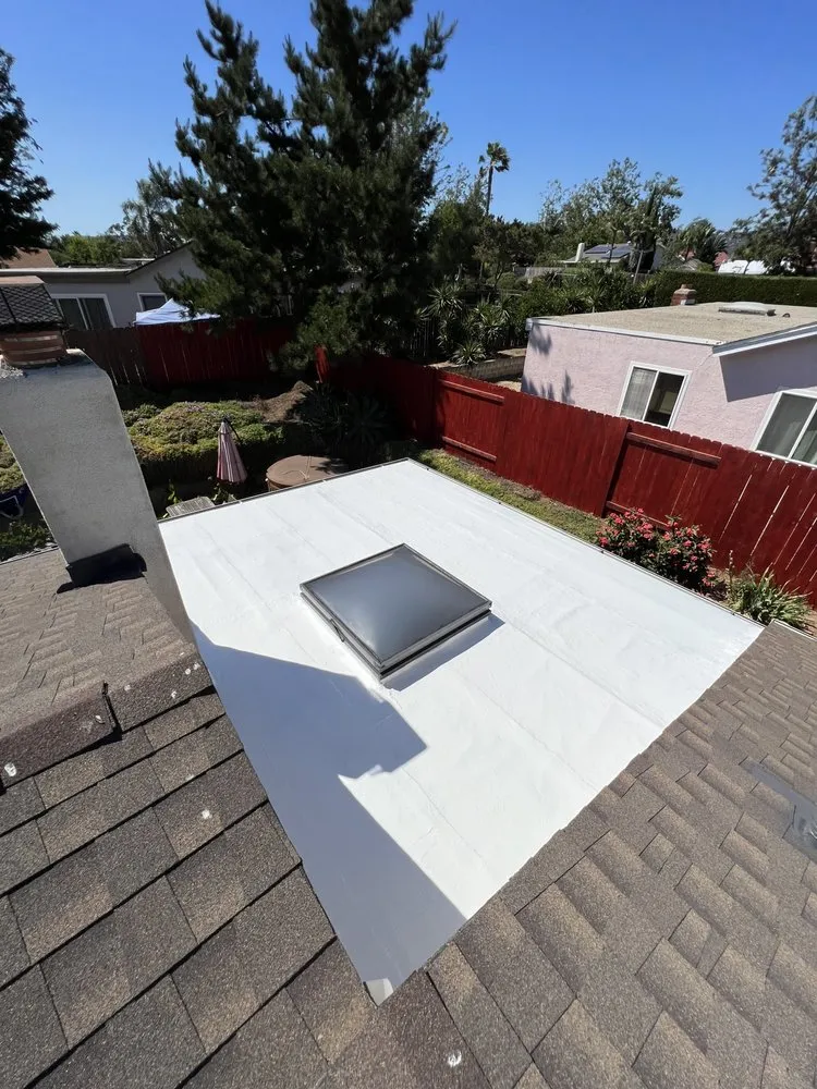 Slide of Spootless Roofing