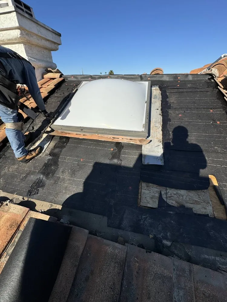 Slide of Spootless Roofing