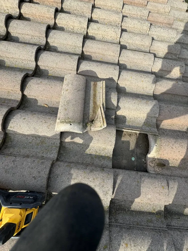 Slide of Spootless Roofing