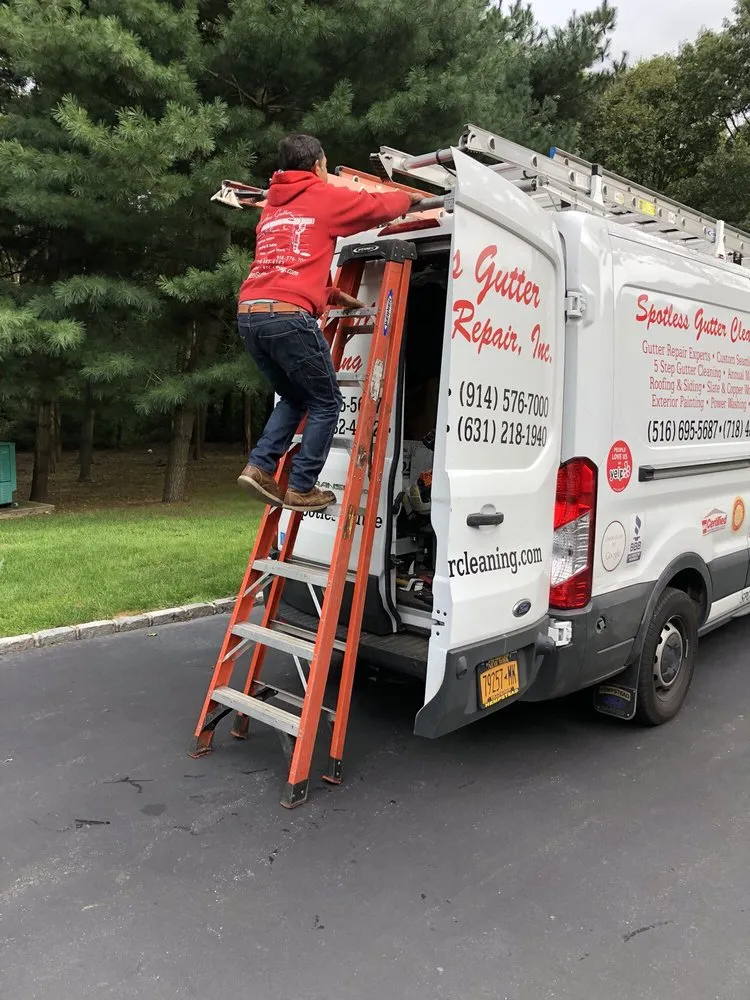 Slide of Spotless Gutter Cleaning & Repair