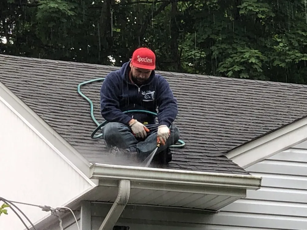 Slide of Spotless Gutter Cleaning Repair & Roof Leaks