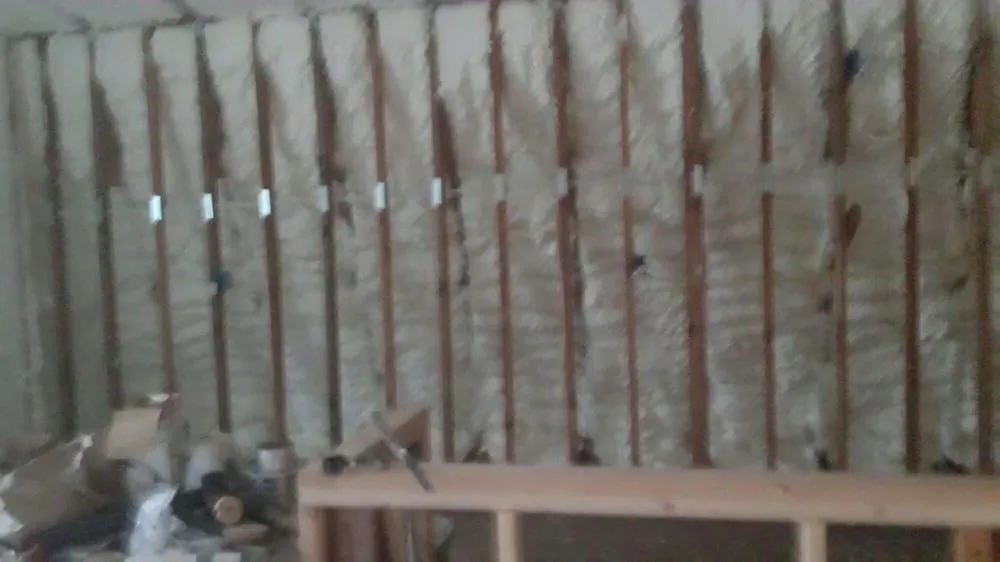 Slide of Spray-On Foam & Coating