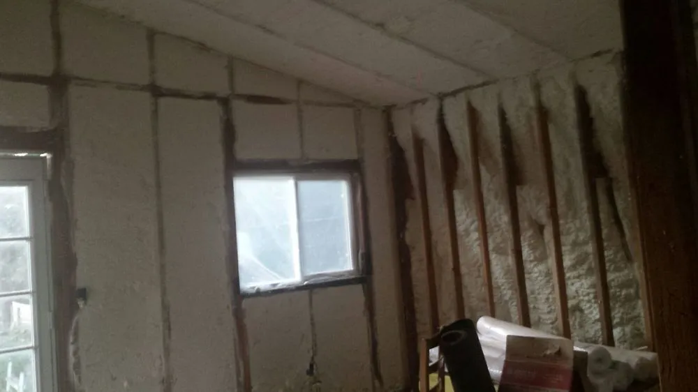 Slide of Spray-On Foam & Coating