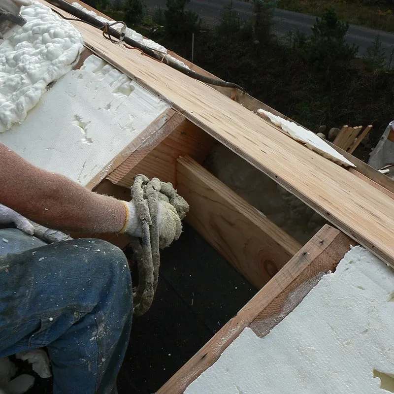 Slide of Spray-On Foam & Coating