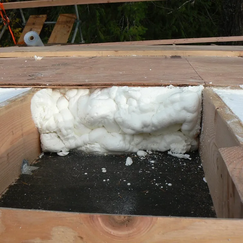 Slide of Spray-On Foam & Coating