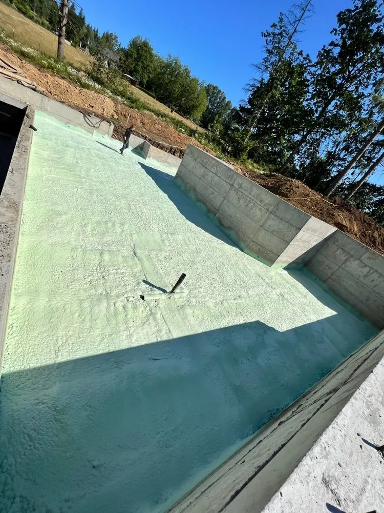 Slide of Spray-On Foam & Coating