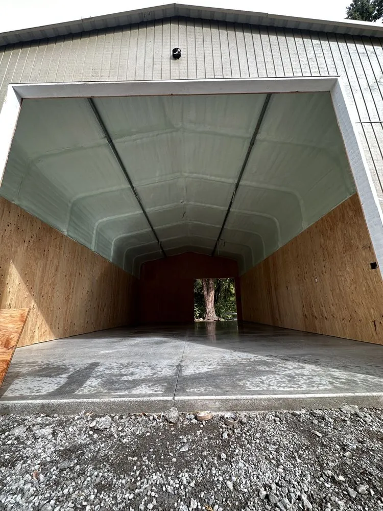 Slide of Spray-On Foam & Coating