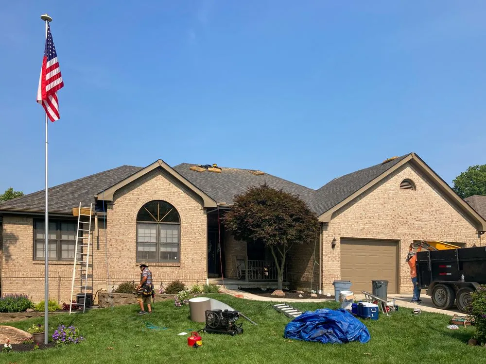 Slide of Springboro Roofing