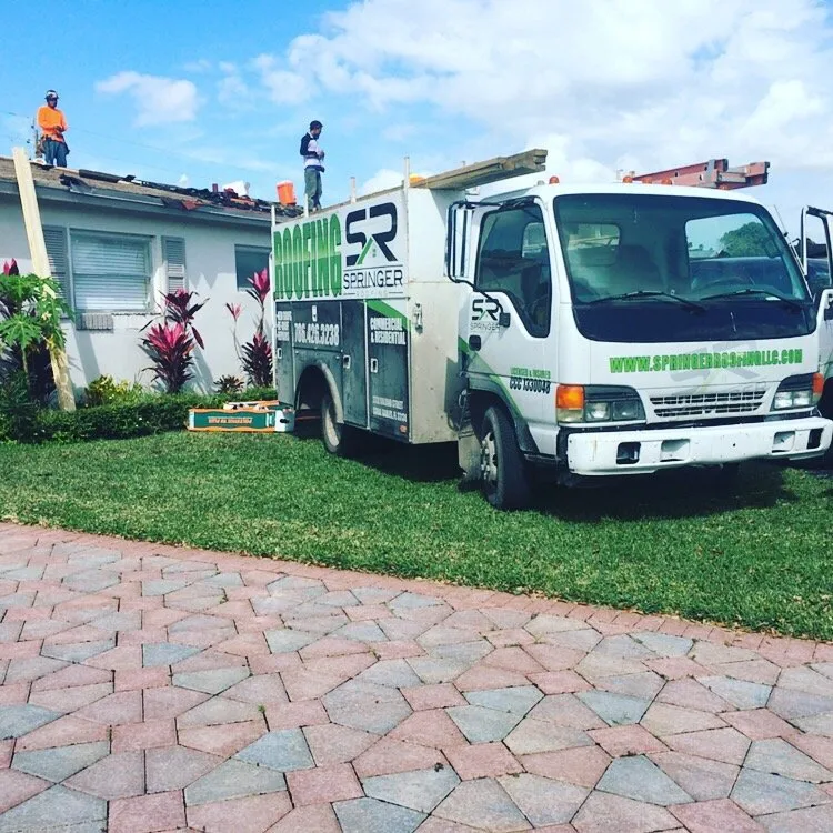 Slide of Springer Roofing