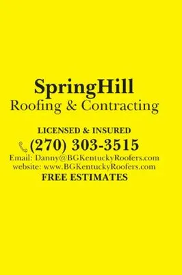 SpringHill Roofing & Contracting Logo