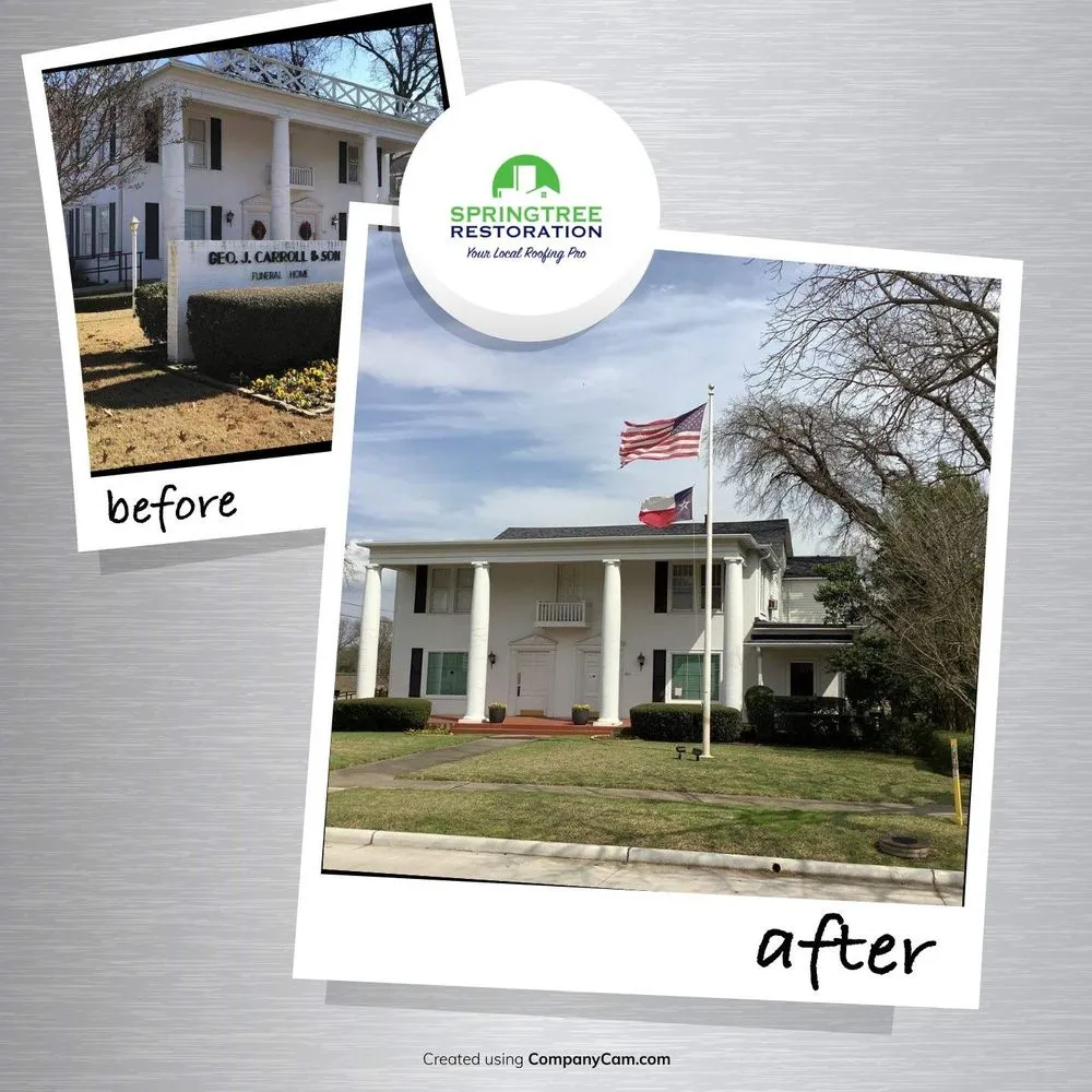 Slide of Springtree Restoration - Allen, TX