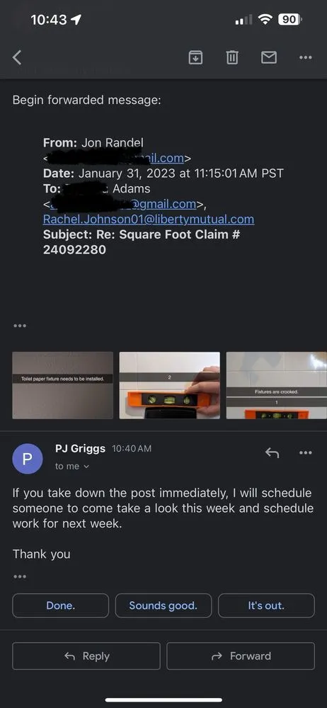 Slide of Square Foot