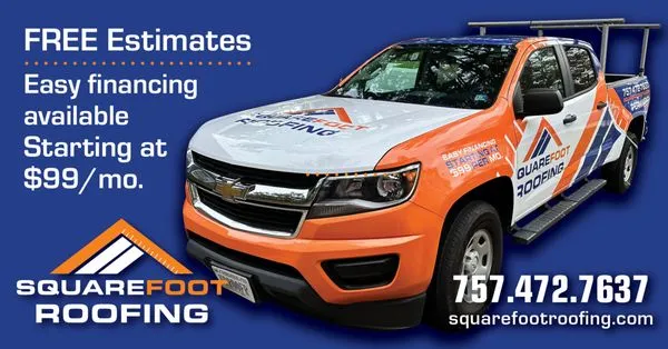 Square Foot Roofing Logo
