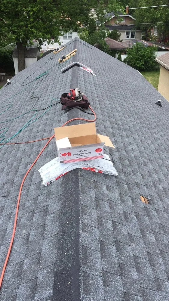 Slide of SR Roofing Construction