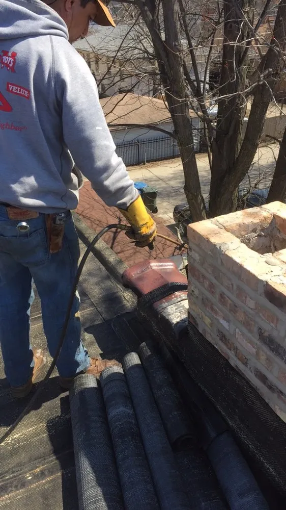 Slide of SR Roofing Construction