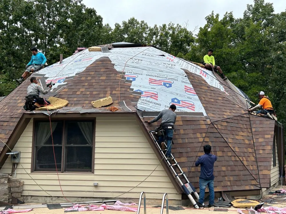 Slide of SRA Roofing & Gutters