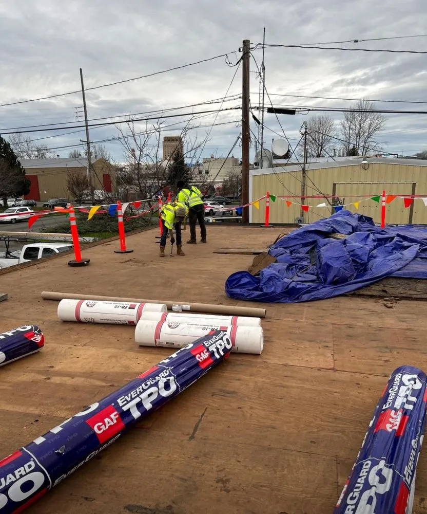 Slide of SRS Roofing