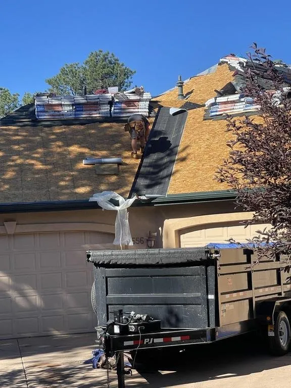 Slide of SRS Roofing