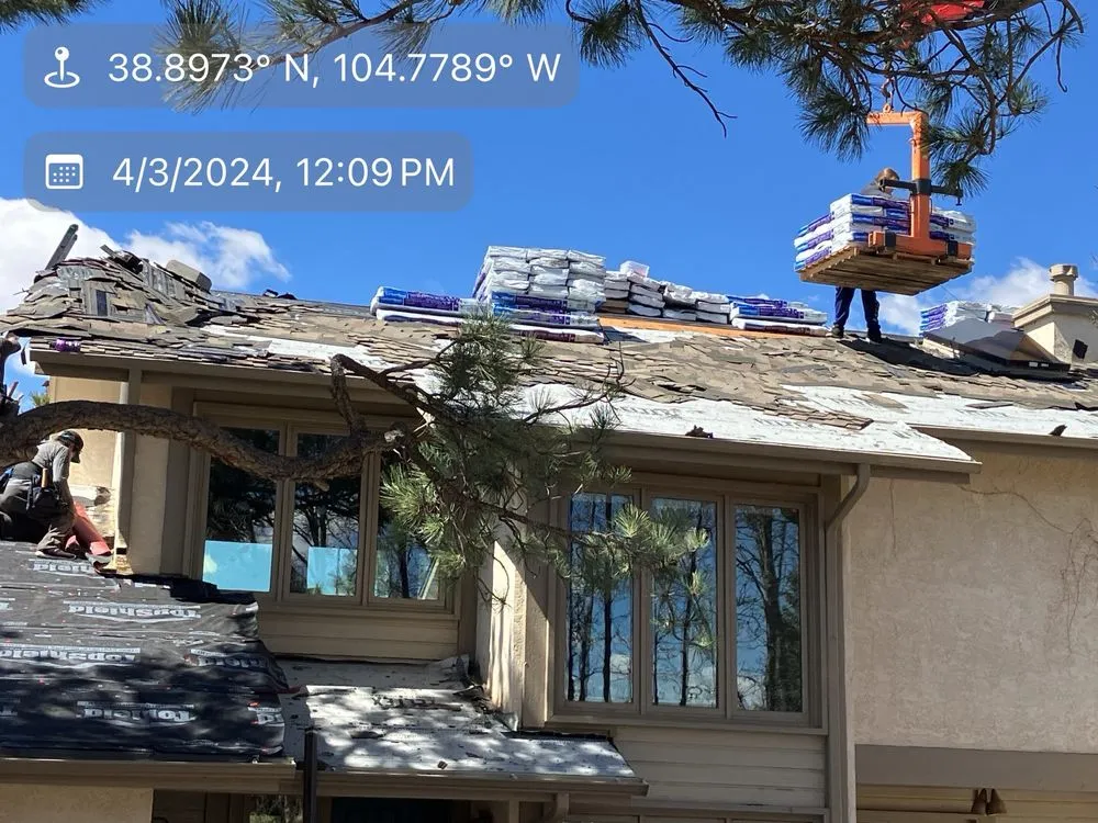 Slide of SRS Roofing