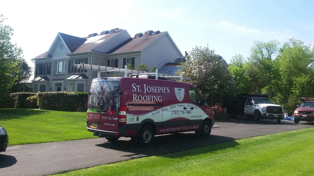 Slide of St. Joseph's Roofing