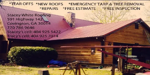Slide of Stacey White Roofing