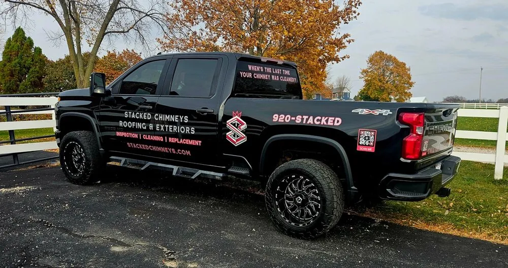 Slide of Stacked Chimneys Roofing & Exteriors