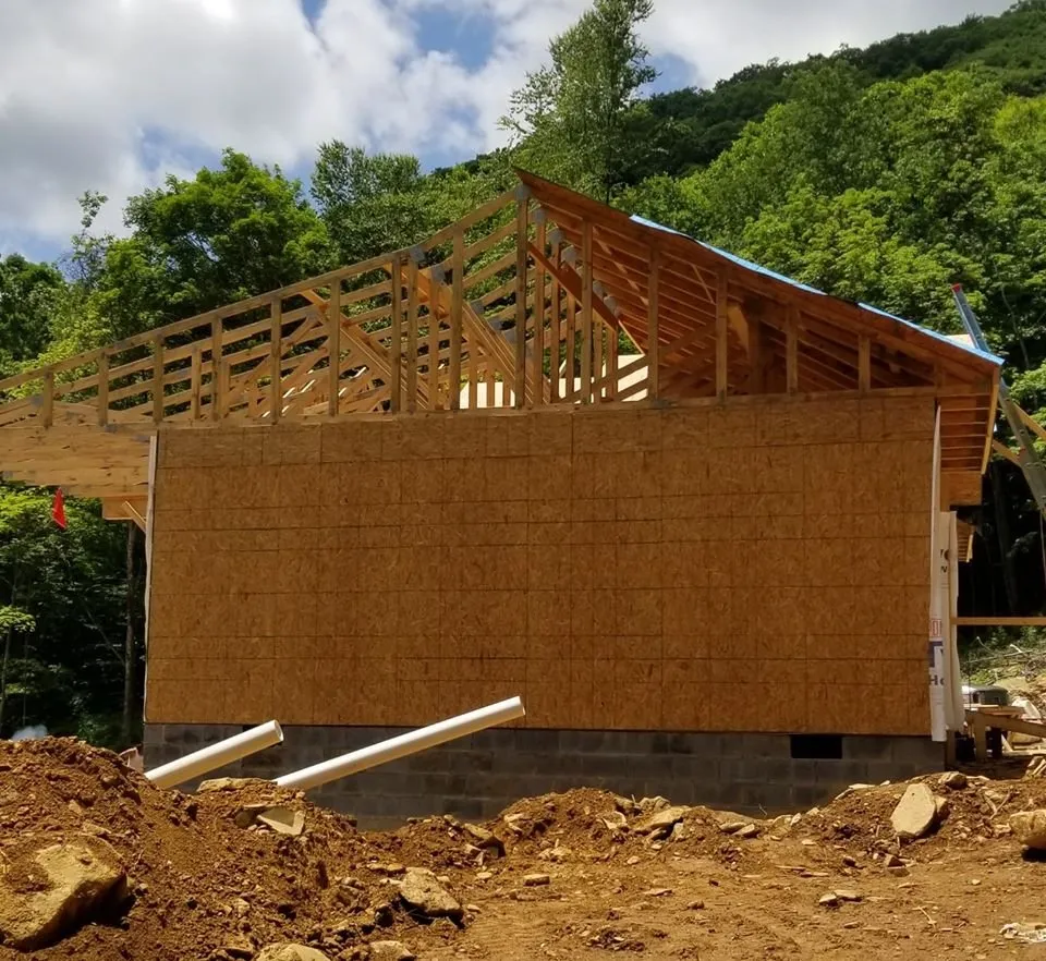 Slide of Stafford construction