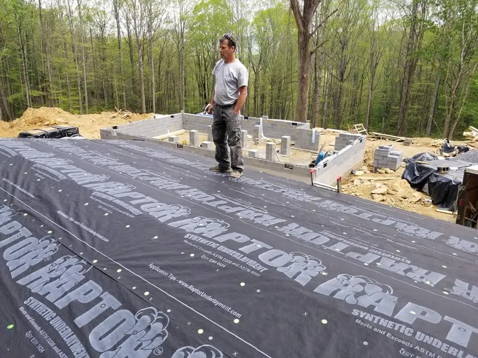 Slide of Stafford construction